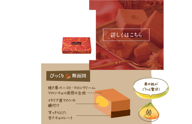 栗のテリーヌショコラ